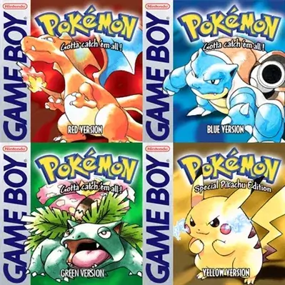 Pokémon-Red-Green-Blue-Yellow-Best-Selling-Games-in-The-World-of-All-Time